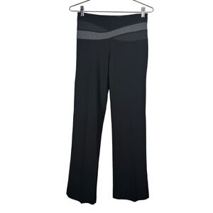 BCBGMaxAzria Black Wool Blend Bootcut Pants, Size 2